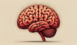 An illustration of the human brain.