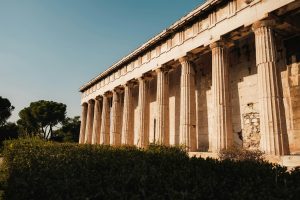 Temple of Hephaestus in Athens.