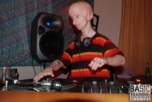DJ Leon Botha performing.