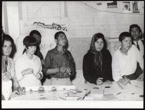 Geography classroom in Kabul