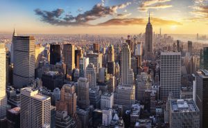 Stock NYC skyline