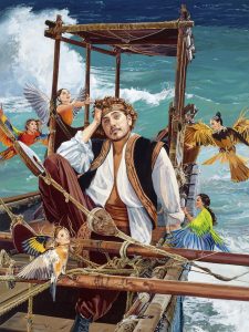 "Odysseus and The Sirens" by Linda Kooluris Dobbs