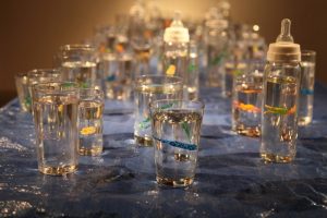 Don't breathe, don't drink by Ruth Cuthand (image source: Galleries West)