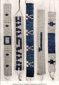 Wikimedia Commons. (n.d.). Wabanaki wampum belts [Photograph]. Wikimedia Commons.