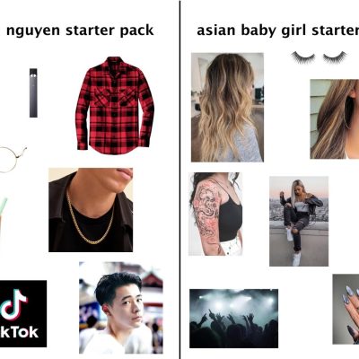 asian baby girl / kevin nguyen starter pack