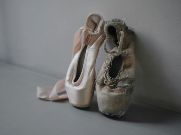 Close Up Shot of Ballet Shoes